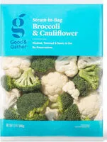 Mängden socker i Steam in bag broccoli & cauliflower
