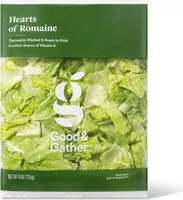 Mängden socker i Hearts of romaine