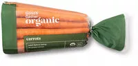 Mängden socker i Organic carrots