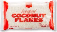 Mängden socker i Coconut flakes