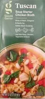 Mängden socker i Tuscan soup starter chicken broth