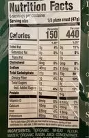 Mängden socker i Ultra Thin Pizza Crust