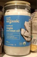 Mängden socker i Organic Unrefined Virgin Coconut Oil