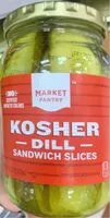Mängden socker i Kosher dill sandwich slices