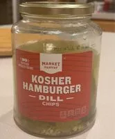 Mängden socker i Kosher hamburger dill chips