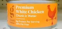 Mängden socker i Premium white chicken chunk in water