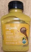 Mängden socker i Organic yellow mustard
