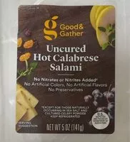 Mängden socker i Uncured Hot Calabrese Salame