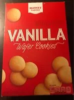 Mängden socker i Market pantry, wafer cookies, vanilla