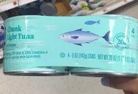 Mängden socker i chuck light tuna