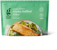 Mängden socker i Wild caught alaskan halibut boneless skinless fillet