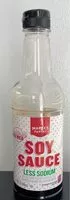 Mängden socker i Soy sauce