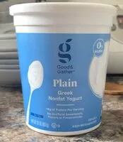Mängden socker i Plain Greek Nonfat Yogurt