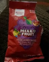 Mängden socker i Mixed fruit