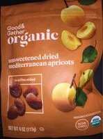 Mängden socker i Organic unsweetened dried mediterranean apricots