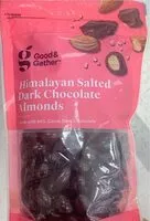 Mängden socker i Himalayan Salted Dark Chocolate Almonds