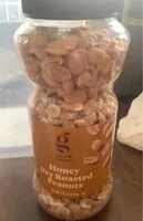 Mängden socker i Honey dry roasted peanuts