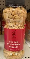Mängden socker i Sea salt dry roasted peanuts
