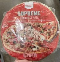 Mängden socker i Supreme thin crust pizza