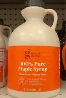 Mängden socker i 100% Pure Maple Syrup