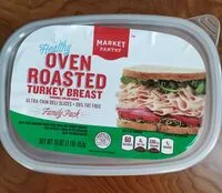 Mängden socker i Oven roasted turkey breast, oven roasted