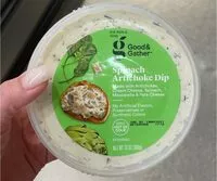 Mängden socker i Spinach artichoke dip