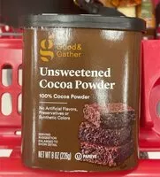 Mängden socker i Good & gather Unsweetened Cocoa powder