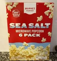 Mängden socker i Sea salt microwave popcorn