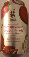 Mängden socker i Pomegranate dragon fruit sparkling water