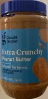 Mängden socker i Extra crunchy peanut butter
