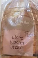 Mängden socker i Sliced Tuscan Bread