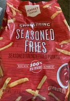 Mängden socker i seasoned fries