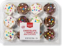 Mängden socker i Chocolate & vanilla mini cupcake