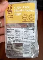 Mängden socker i Cage-Free Hard-Cooked Eggs