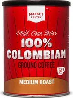 Mängden socker i Columbian medium roast ground coffee