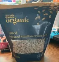 Mängden socker i Salted roasted sunflower kernels