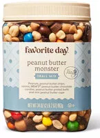 Mängden socker i Peanut Butter Monster Trail Mix