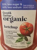 Mängden socker i Good & Gather Organic Ketchup