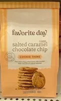 Mängden socker i Salted carmel chocolate chip cookie thins