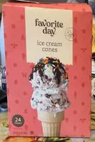 Mängden socker i Ice cream cones