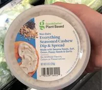 Mängden socker i Non-dairy everything season cashew dip and spread