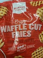 Mängden socker i Market Pantry Waffle Cut Fries