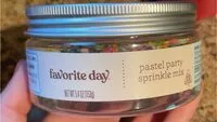 Mängden socker i Pastel party sprinkle mix