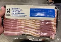 Mängden socker i Thick Cut Uncured Bacon
