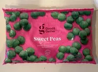 Mängden socker i Sweet Peas