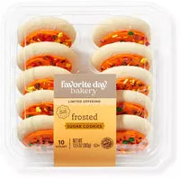 Mängden socker i Orange Frosted Cookies