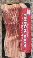 Mängden socker i Hardwood Smoked Thick Cut Bacon