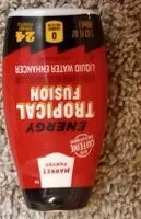 Mängden socker i energy tropical fusion