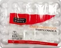 Mängden socker i Fresh Large Eggs