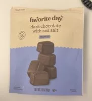 Mängden socker i Dark chocolate with sea salt truffles